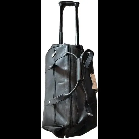 Other The Rolling Widemouth Leather Underseat Carry On Hammacher